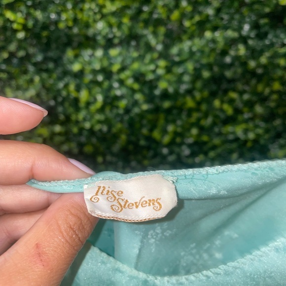 Vintage Mint Ilise Stevens nightgown chamise slip size small - Picture 4 of 5